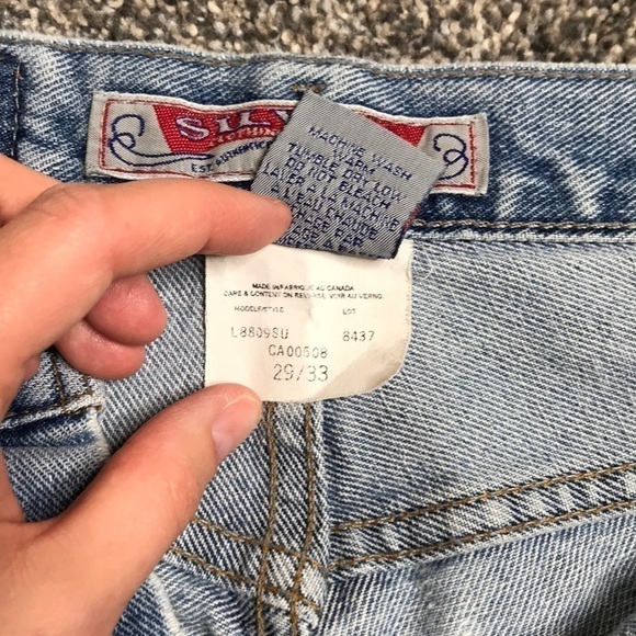 Silver Jeans Vintage Flare Button Fly 29x33 - Picture 10 of 16